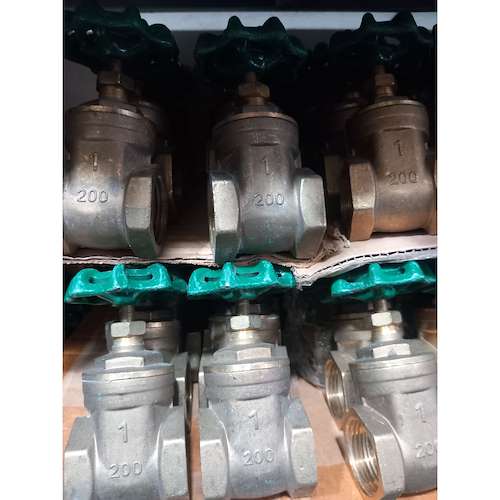شیر فلکه دنده ای برنجی سانوا  SANWA